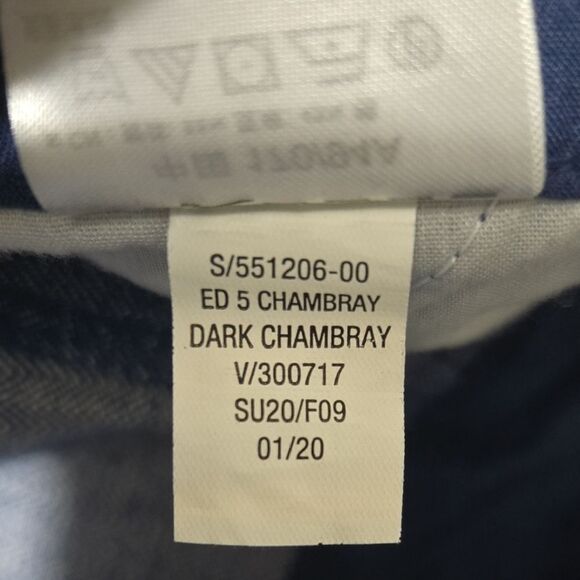 NWT Old Navy Blue 'Every Day' Linen Blend Shorts Mid-rise Relaxed Fit Size 18 - Picture 4 of 6